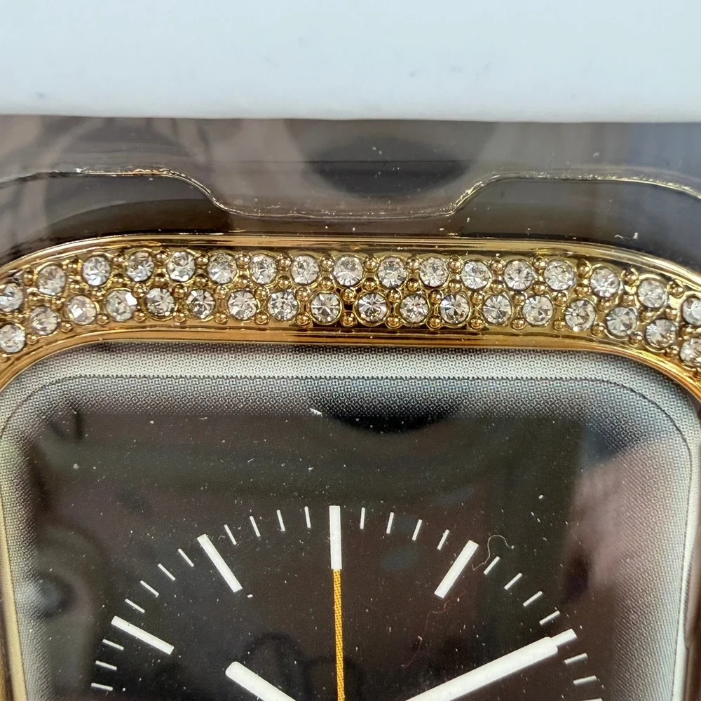 Express Apple Watch Bumper Women 41mm Gold Crystal Rhinestone‎ Protective Case